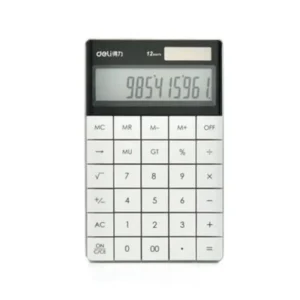 Deli Dual Power Electronic Calculator 1589
