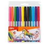 Deli Felt Pen Colors Set | 12 color | 18 Color | 24 Color