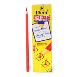 Deer Checking Pencil Blue | 1Pack |
