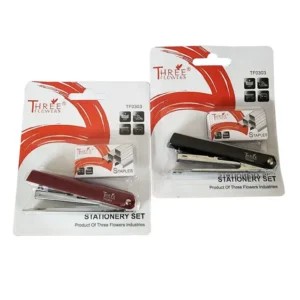 Staple Machine | for 10 | with Free stapler Pin | Three Flowers TF-0303