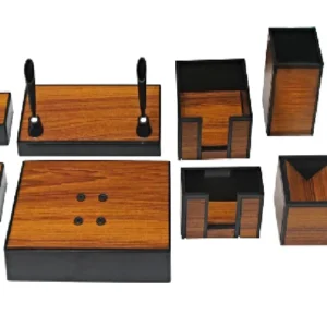 Wooden Table Set 8pcs Set For Any Office Or Home Desk