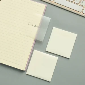 Transparent Sticky Notes for Highlight and Marking