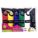 Keep-Smiling Acrylic Set Of 6 30Ml Tubes