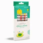 Keep Smiling Glass Colour Paints 12ml - Pack Of 12
