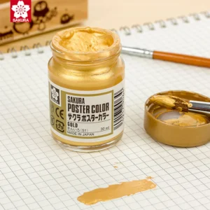 1Pcs Golden Sakura Poster Color - 30Ml