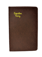 New year Diary 2026 |2 Day on Single Page |Size:9 x 5.5  inch |Rexine Cover - Image 2