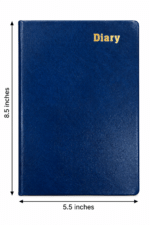 2027 Small Two Dates Per Page Diary – Hard Cover Daily Planner, 5.5 x 8.5 Inches, Premium Paper, Available in 5 Colors - Image 6