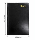 2027 Small Two Dates Per Page Diary – Hard Cover Daily Planner, 5.5 x 8.5 Inches, Premium Paper, Available in 5 Colors - Image 7