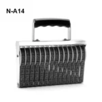 Shiny 8 & 14 Digits 15mm Manual Numbering Stamps