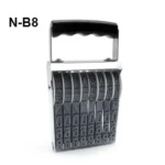 Shiny 8, 10, 12 & 14 Digits 18mm Manual Numbering Stamps