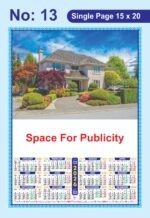 2026 Calendar | Single Page Card Calendar 12 months on a page - Image 4