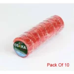 Osaka Tapes 10 Pieces Cricket Ball Electrical Works And insulating Repair Tape (8 YARDS) - Image 4