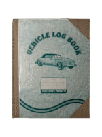 Vehicle Log Book | Size: 8.75 x 6.75 inches