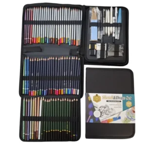 Keep Smiling Professional Artist Sketch And Drawing Pencils Set For Artist 75 Pcs , 42 pcs & 100 Pcs