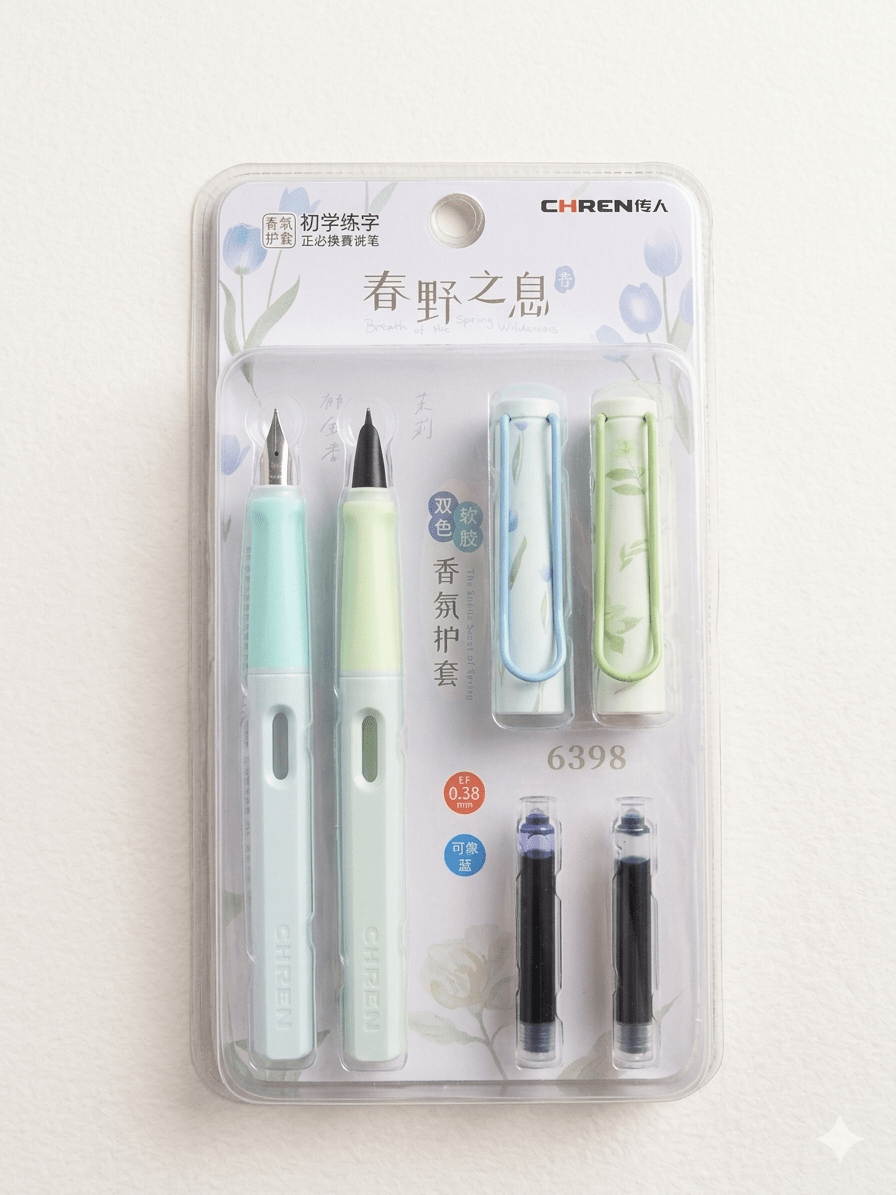 img_2697 CHREN Scented Ink Pen/Fountain Pen Set | Pack of 2 Pens - Image 1
