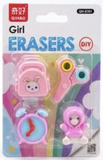 3D Puzzle Eraser Pack | Cute Collectible School Stationery Set