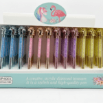Creative Acrylic Diamond Unicorn Pen - 0.7mm Fine Point Cute Crystal Filled Novelty Pens for School, Office & Gifting | 1 Pcs |