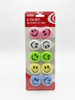 Cute Emoji Whiteboard Magnets Set - Colorful Smiley Face Refrigerator Magnets for Office, Classroom & Kitchen - Strong Notice Board Magnetic Buttons (30mm / 40mm Packs) - Image 2