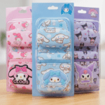 Cute Cartoon Pencil Case for Kids – Multi Pocket Zipper Pencil Pouch | Large Capacity Stationery Organizer for School