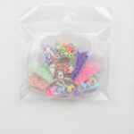 Shell Shape Kids DIY Jewelry Making Kit – Pastel Seed Beads & Craft Organizer Storage Box