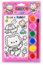 Color Mini Painting Kit for Kids – 4 Creative Designs with Paints & Brush | DIY Art & Craft Activity Set (Copy) - Image 3