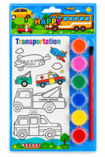 Color Mini Painting Kit for Kids – 4 Creative Designs with Paints & Brush | DIY Art & Craft Activity Set (Copy) - Image 4
