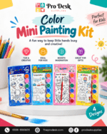 Color Mini Painting Kit for Kids – 4 Creative Designs with Paints & Brush | DIY Art & Craft Activity Set (Copy)